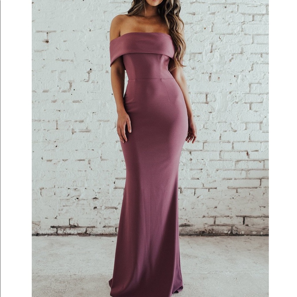 Katie May legacy dress size 2 mauve